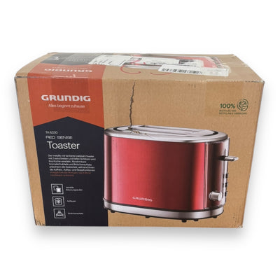 Grundig TA 6330 2 Toaster kurze Schlitze 850 W