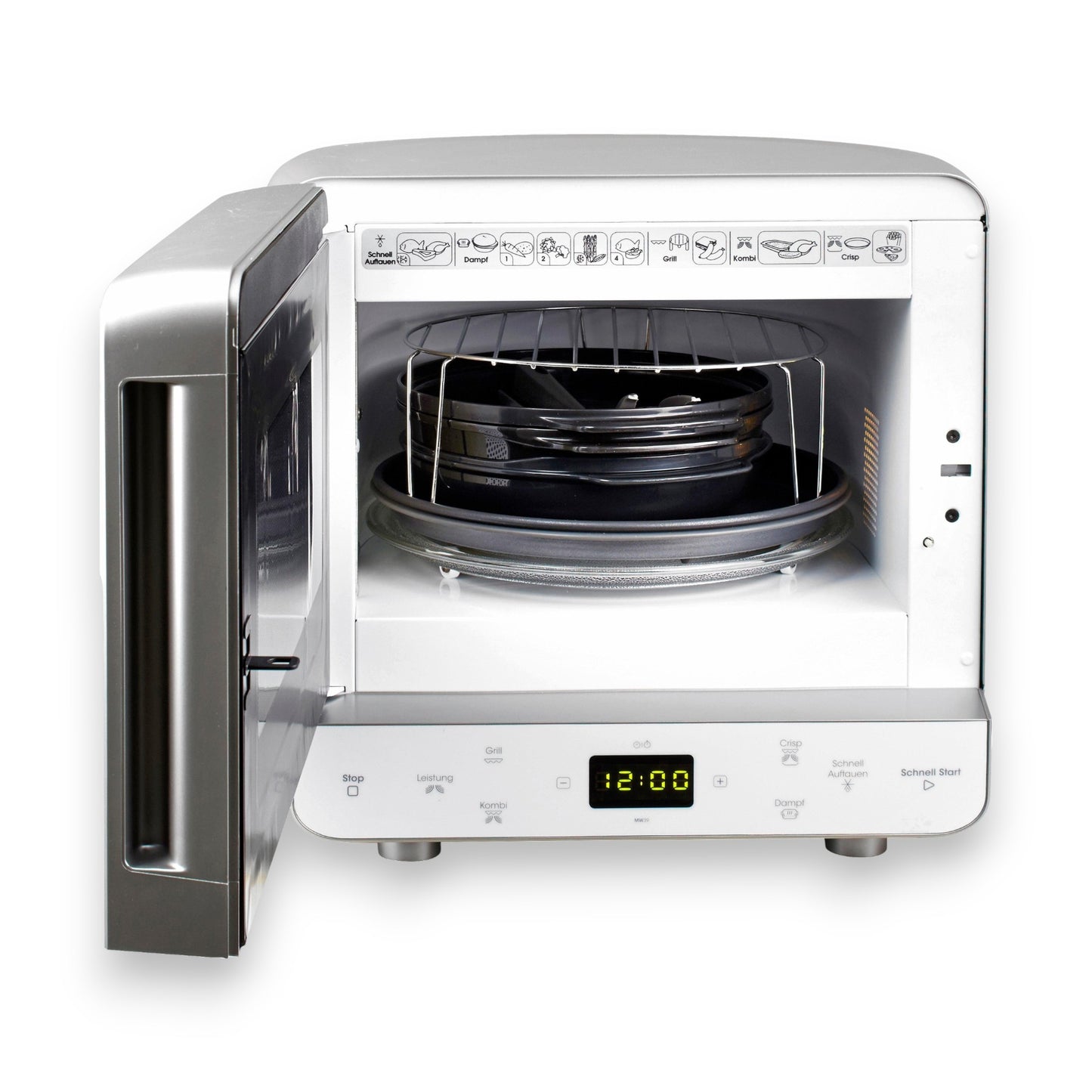 Bauknecht MW 39 WSL Mikrowelle 700W 13l Kapazität 5 Leistungsstufen Touch-Bedienung