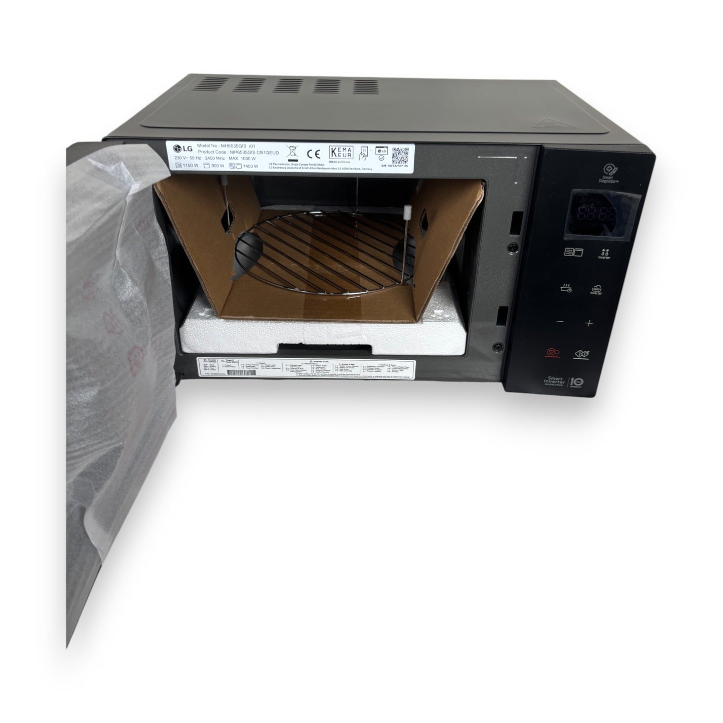 LG MH 6535 GIS Mikrowelle 1000 Watt Grillfunktion EasyClean