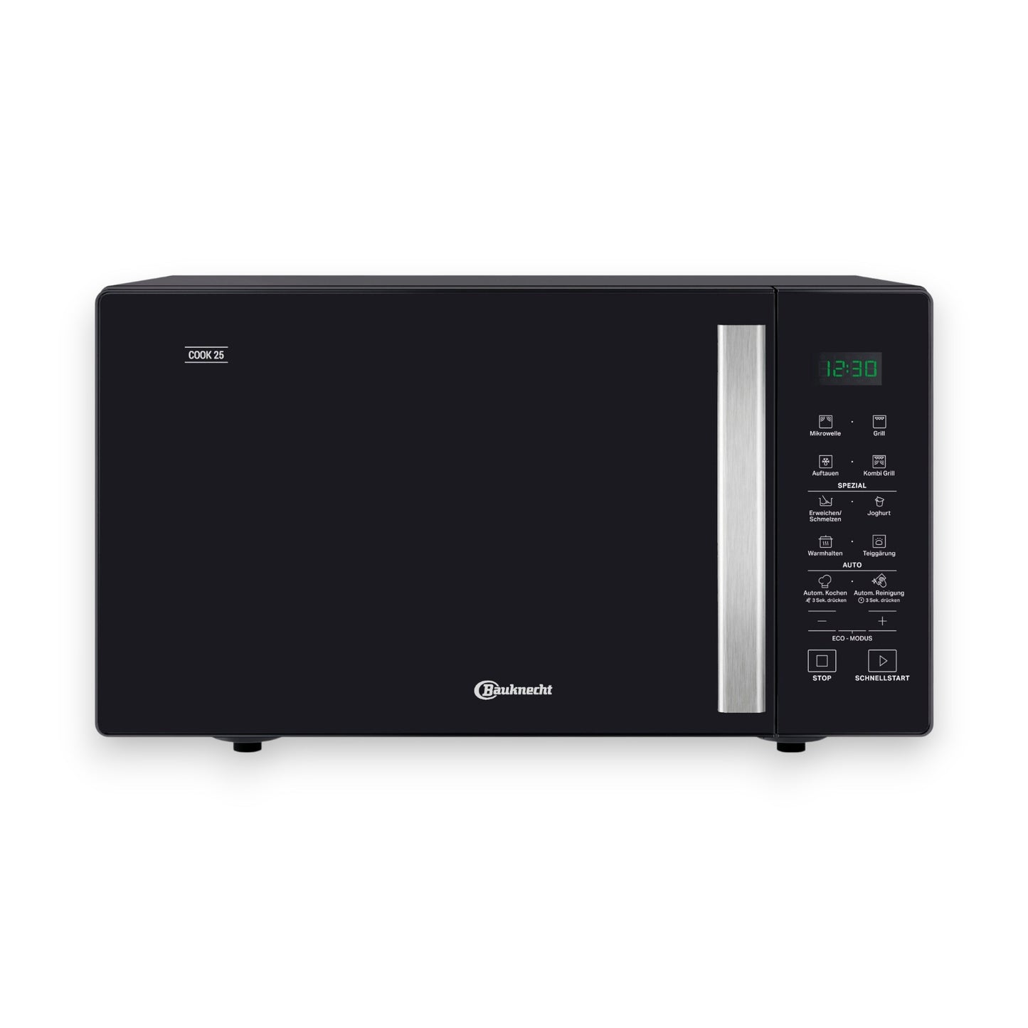Bauknecht MWO 253 B Mikrowelle 25l Kapazität 7 Leistungsstufen Drucktasten