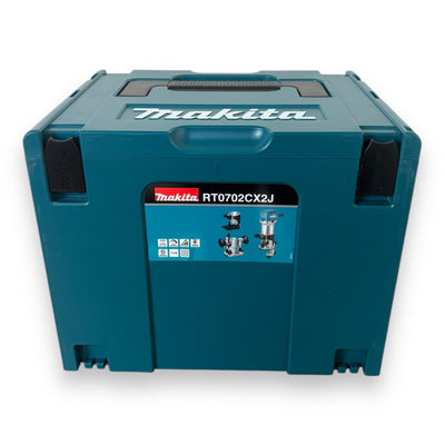 Makita Multifunktionsfräse RT0702CX2J im Makita Makpac Koffer Gr.4 710W