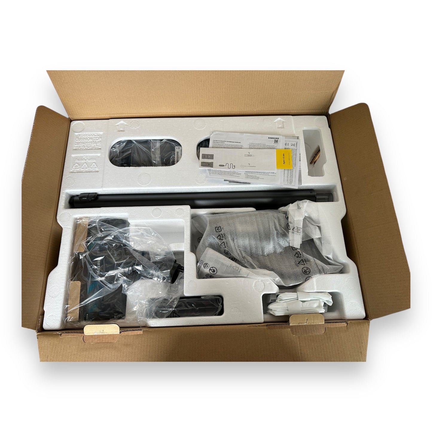 Samsung Jet 85 Complete Clean+ Akku-Handstaubsauger VS20C85G4PB/WD automatische Entleerung