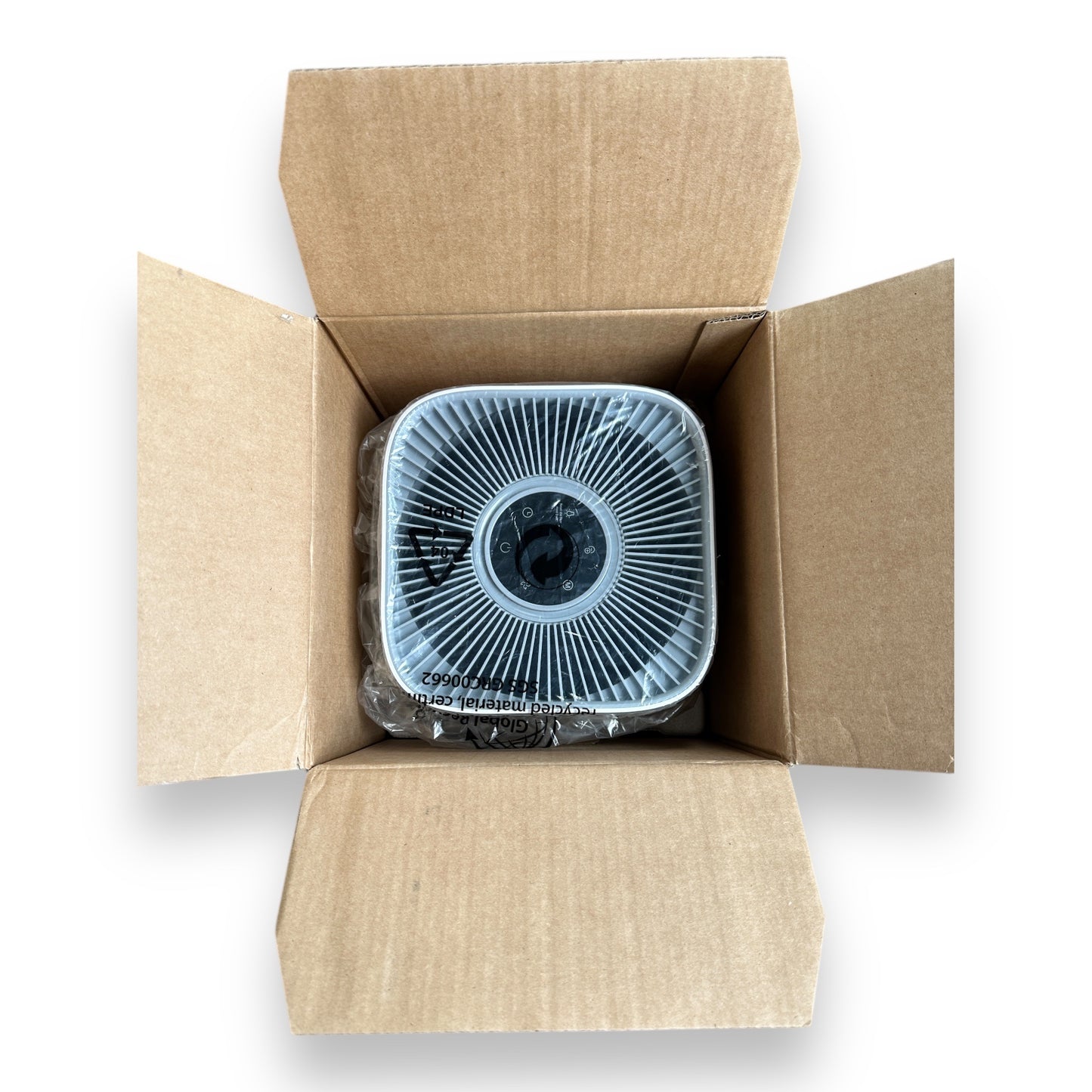 Hanseatic KJ400 Luftreiniger mit Digitalanzeige 35W Top Filtersystem für Allergiker mit Ionentechnologie