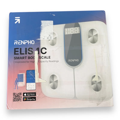Renpho A033Smarte Körper-Analyse-Waage Elis 1C Smart Body Scale Körperanalysewaage mit 13 essentiellen Körpermessungen