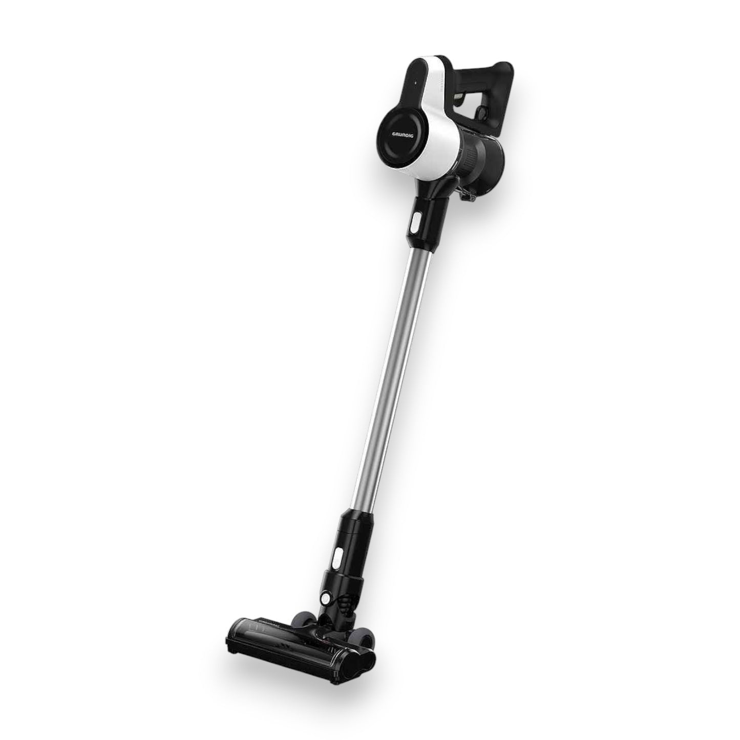 Grundig VCP 4130 Akku-Hand-und Stielstaubsauger 45min Akkulaufzeit 2 SaugkraftstufenLED Turbobürste inkl. Wandhalterung