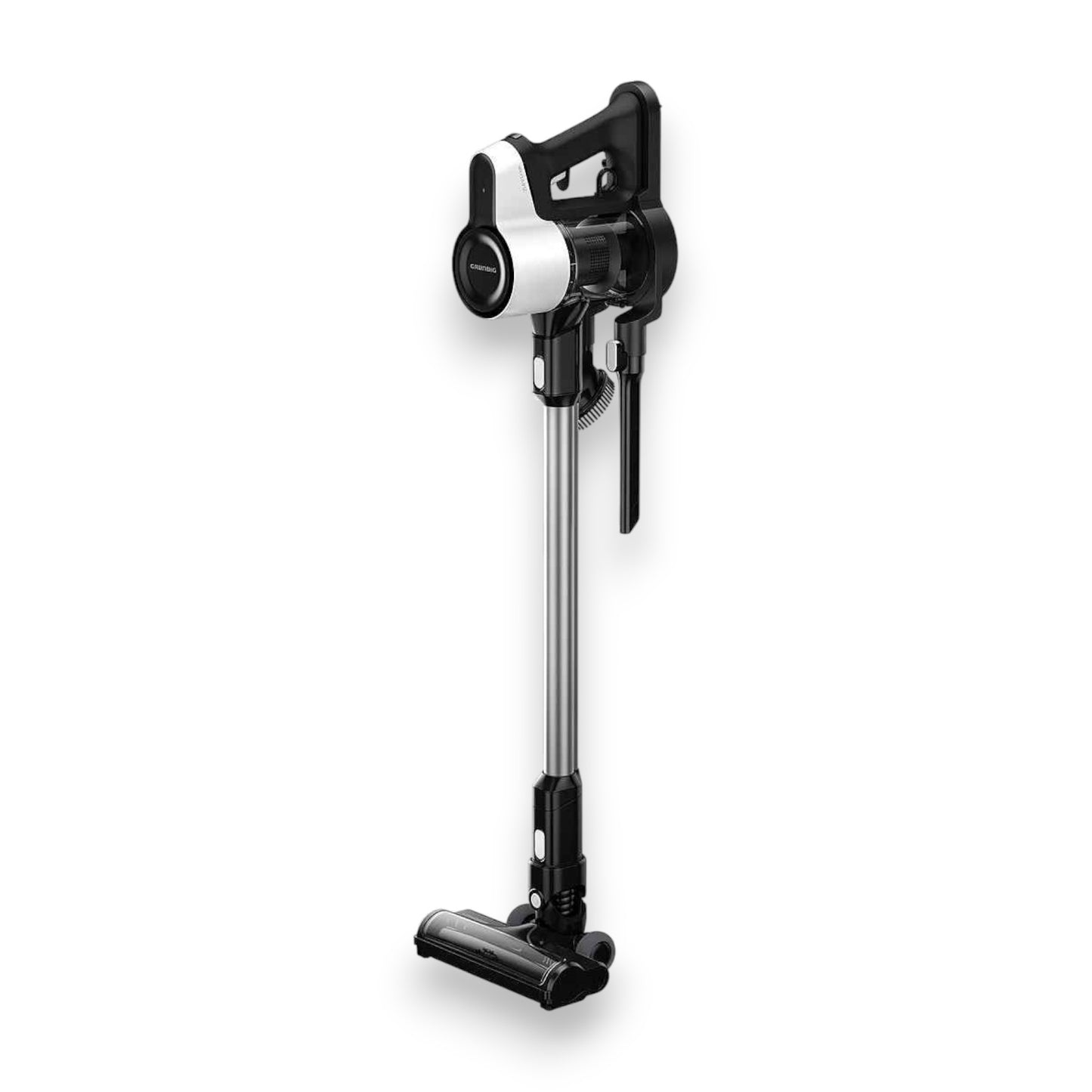 Grundig VCP 4130 Akku-Hand-und Stielstaubsauger 45min Akkulaufzeit 2 SaugkraftstufenLED Turbobürste inkl. Wandhalterung