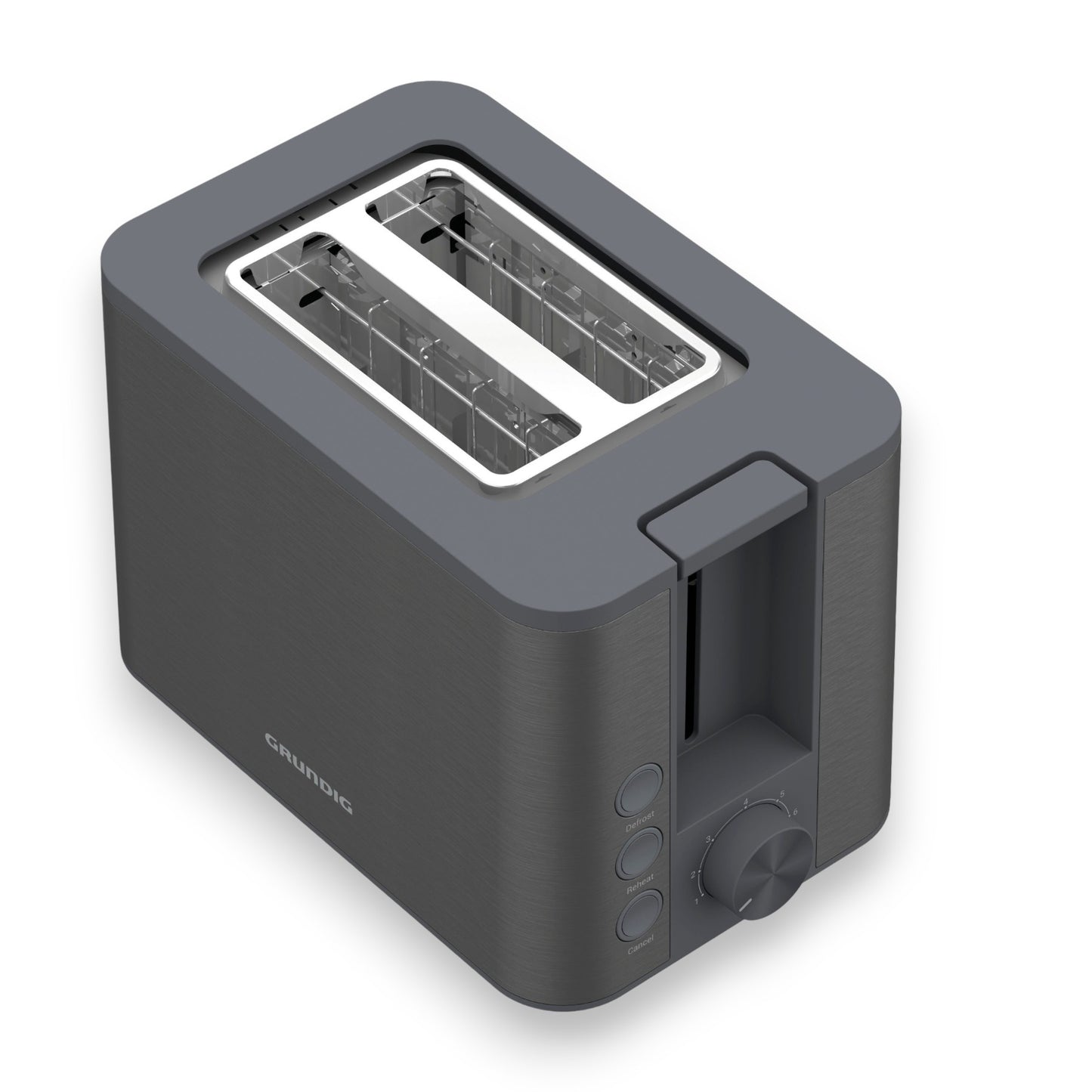 Grundig TA 73402 Toaster kurze Schlitze 950W inkl. Brötchenaufsatz