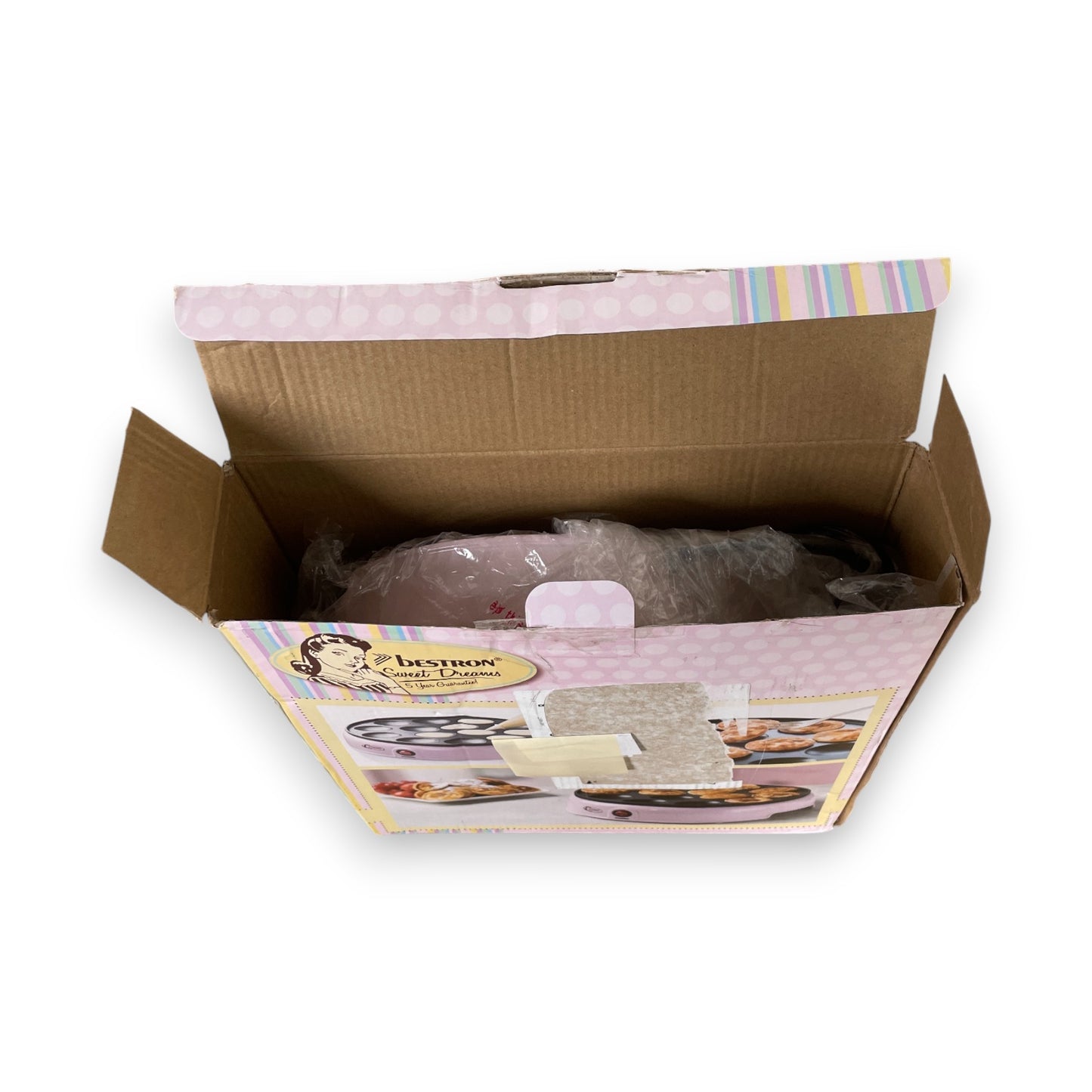 Bestron APFM700SDP Poffertjes-Maker rosa