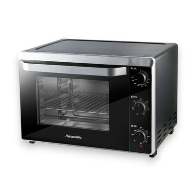 Hanseatic Minibackofen XXL 42L Zeitschaltuhrmotorischer Drehspieß