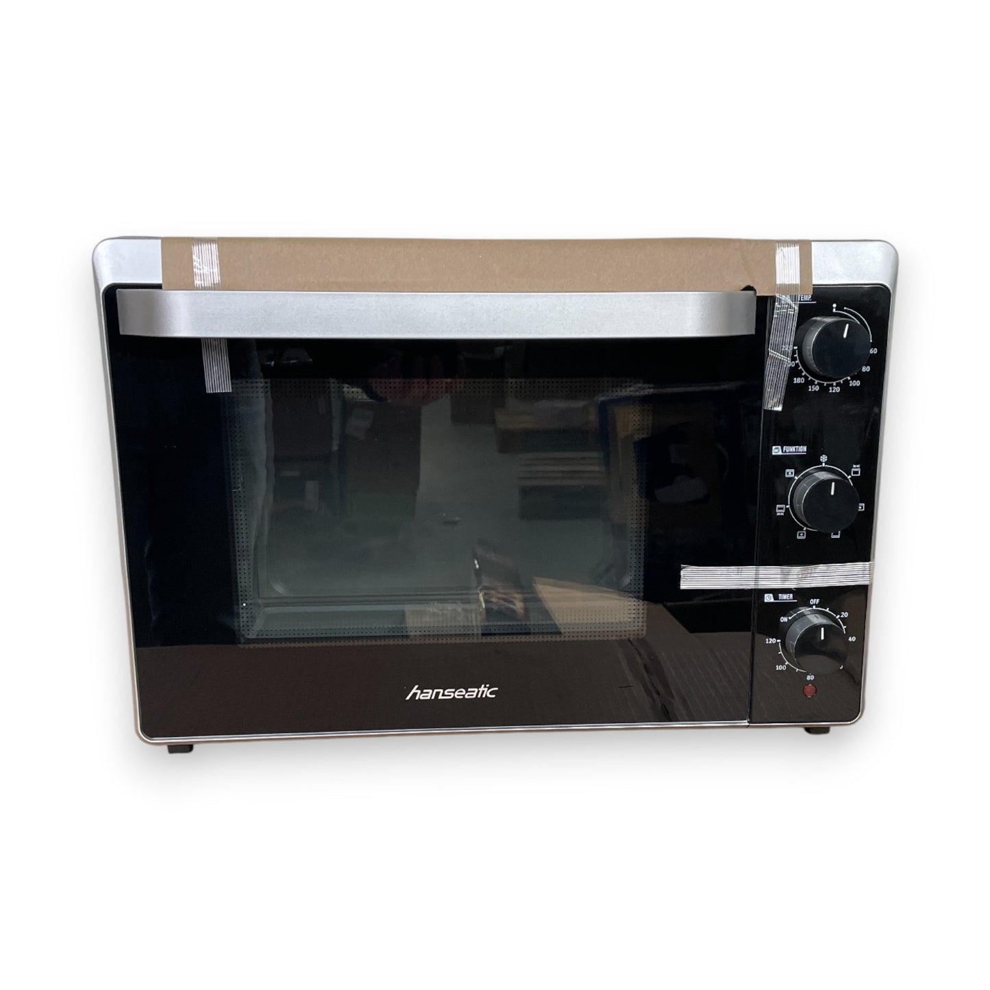 Hanseatic Minibackofen XXL 42L Zeitschaltuhrmotorischer Drehspieß