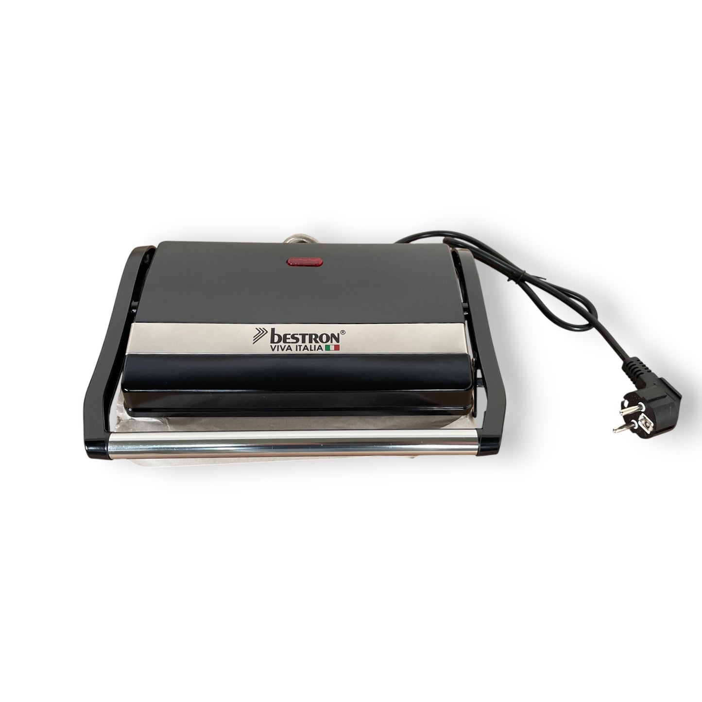 Bestron Elektrogrill Paninigrill Kontaktgrill 700 Watt APM123Z schwarz