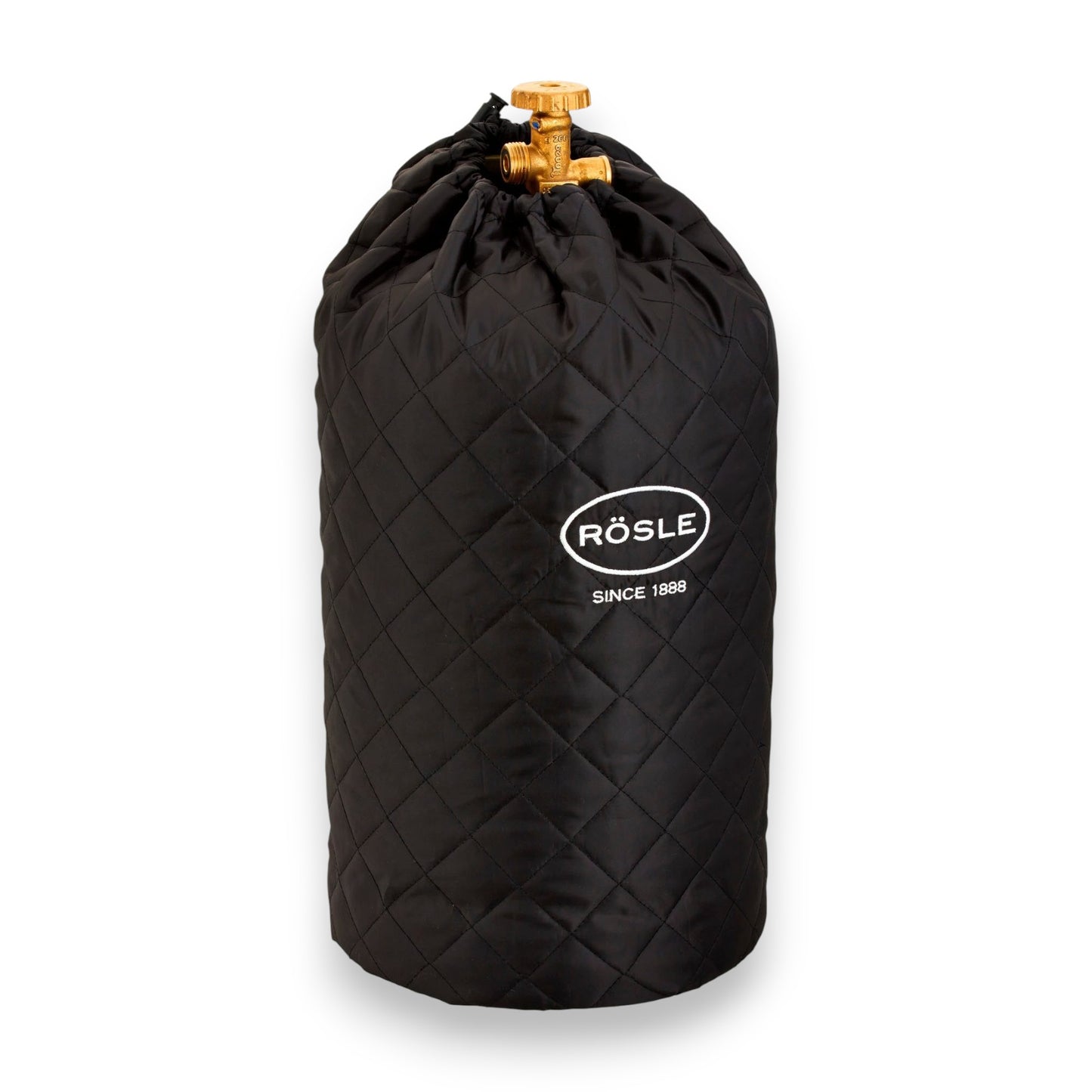 Rösle Abdeckhaube für Gasflasche 5 kg Schutzhülle Abdeckplanen Schwarz Schutz