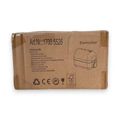 Hanseatic Eierkocher für 6 Eier 435 W