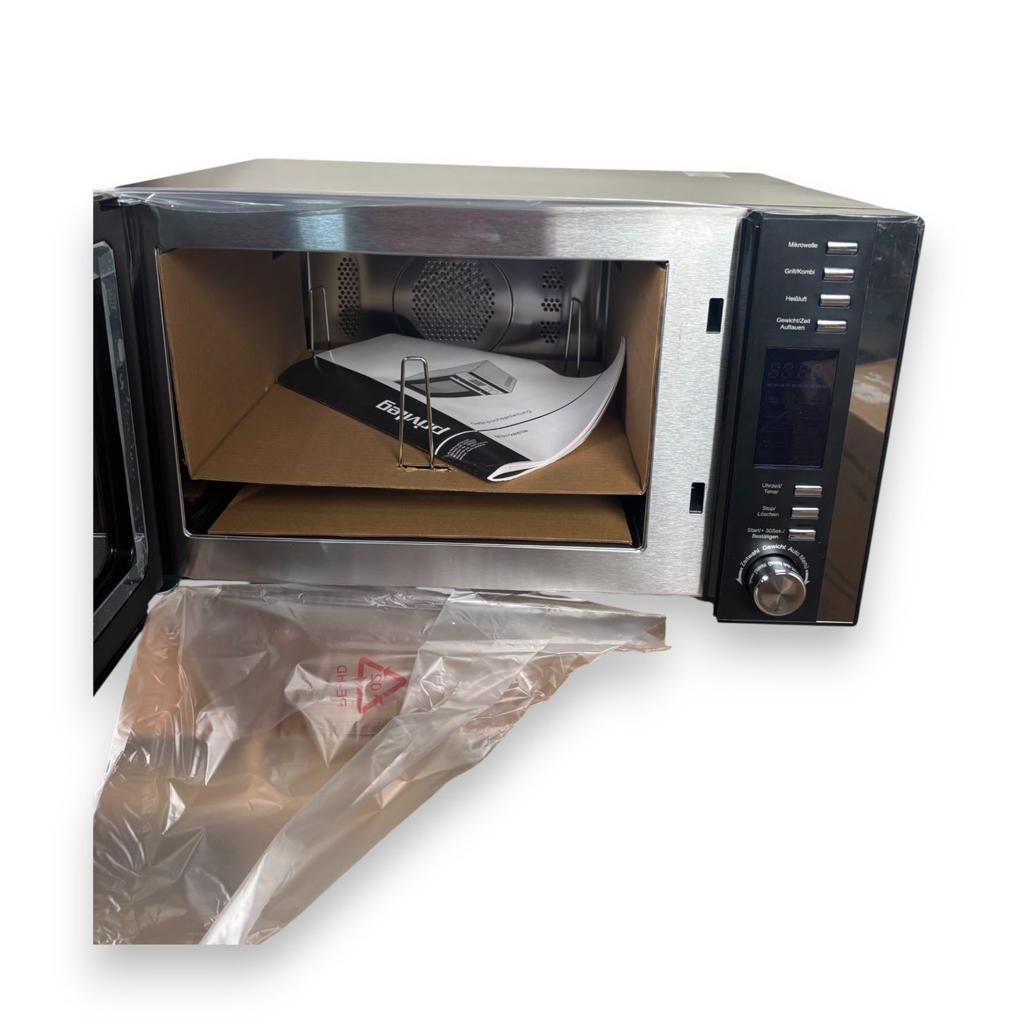 Privileg Mikrowelle 285902 3-in-1 Gerät, 900W