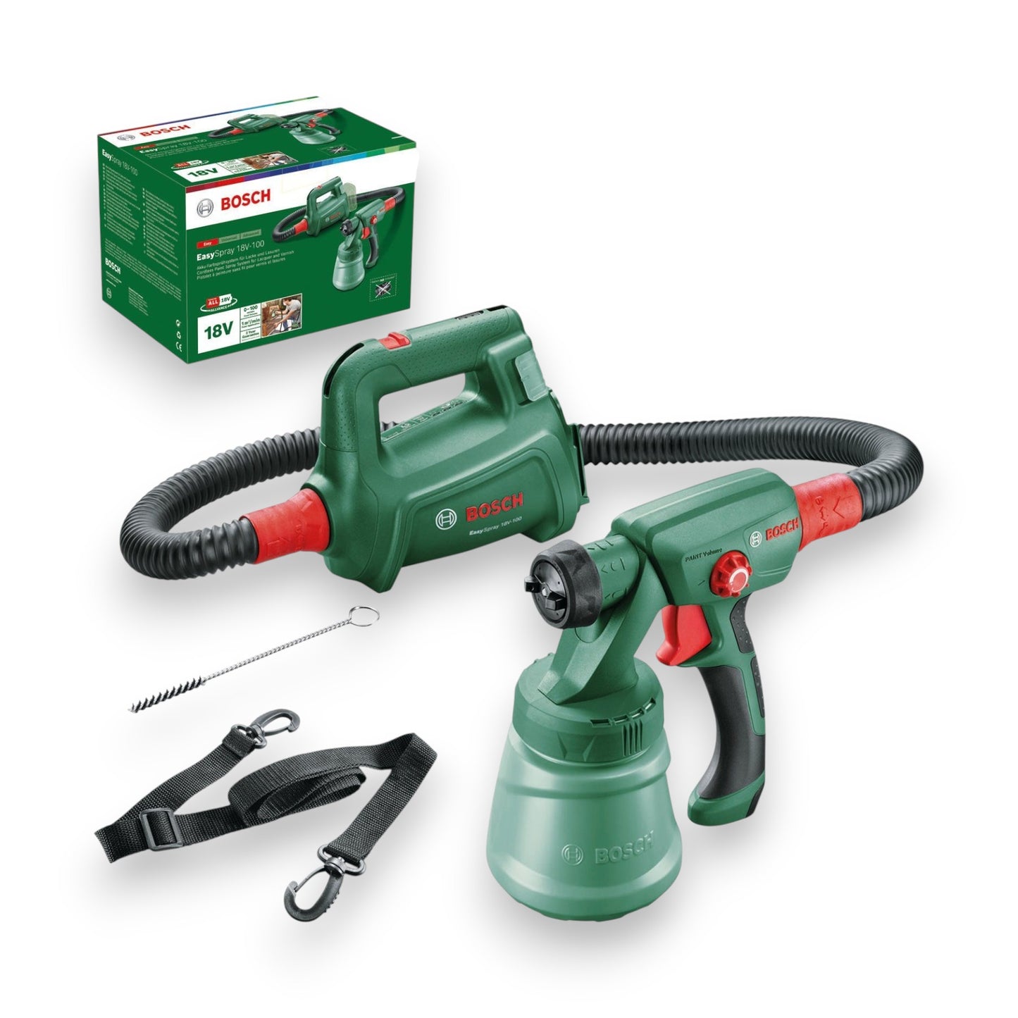 Bosch Easyspray Farbsprühgerät 18V-100 ohne Akku und Ladegerät