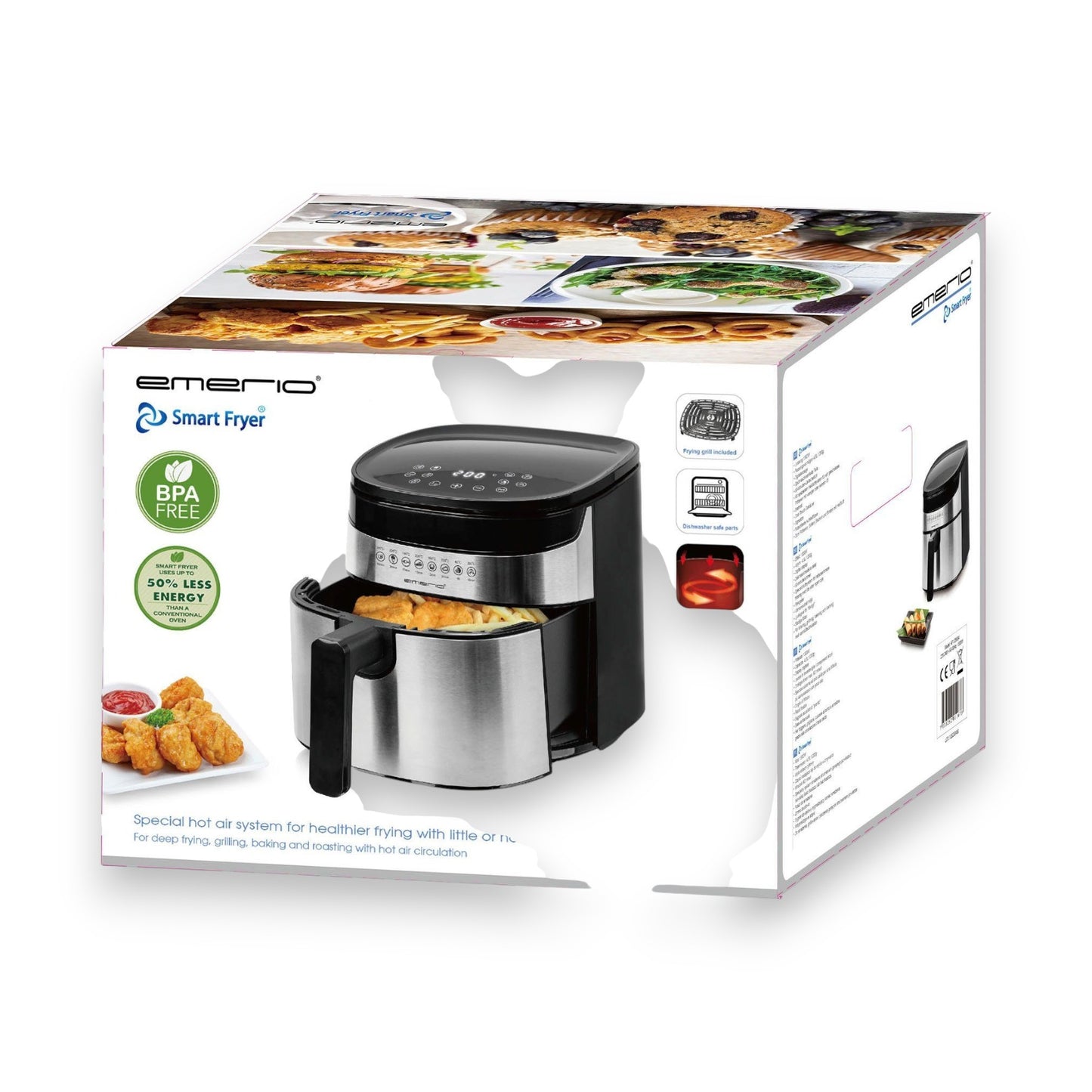 Emerio Heißluftfritteuse AF-129084 1300W