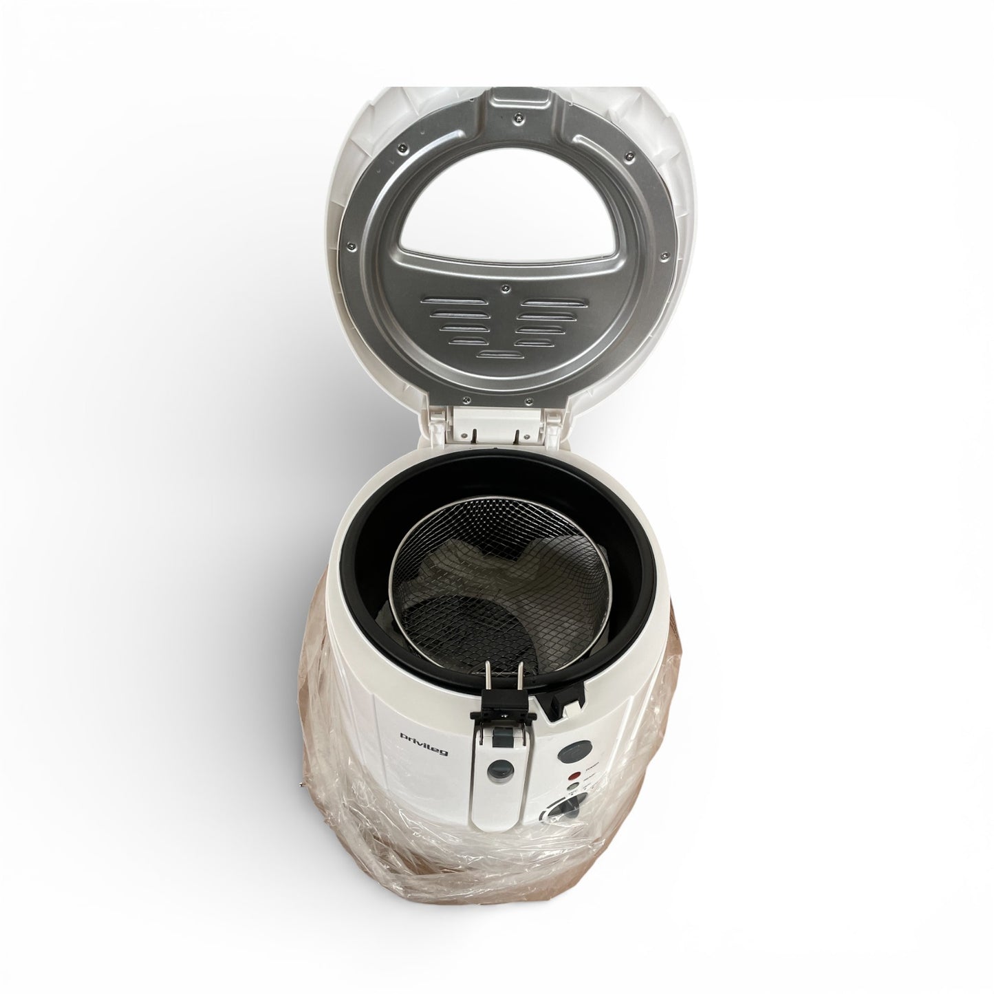 Privileg 267596 Fritteuse Fassungsvermögen 0,6 kg, mit Aktivkohle- und Dampffilter 1800W