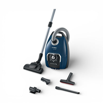 Bosch Serie 8 BGL8XPER Bodenstaubsauger Allergiker Hygiene-Filter XXL-Polsterdüse blau