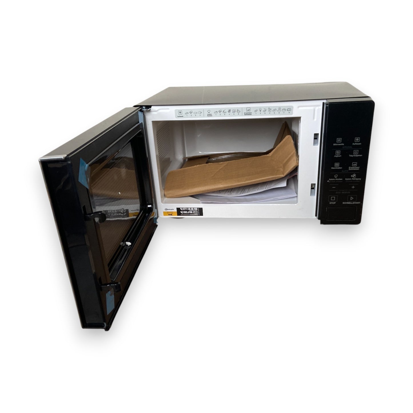 Bauknecht MWK 201 B Mikrowelle 20 Liter, 700 Watt, 5 Stufen, LED Display