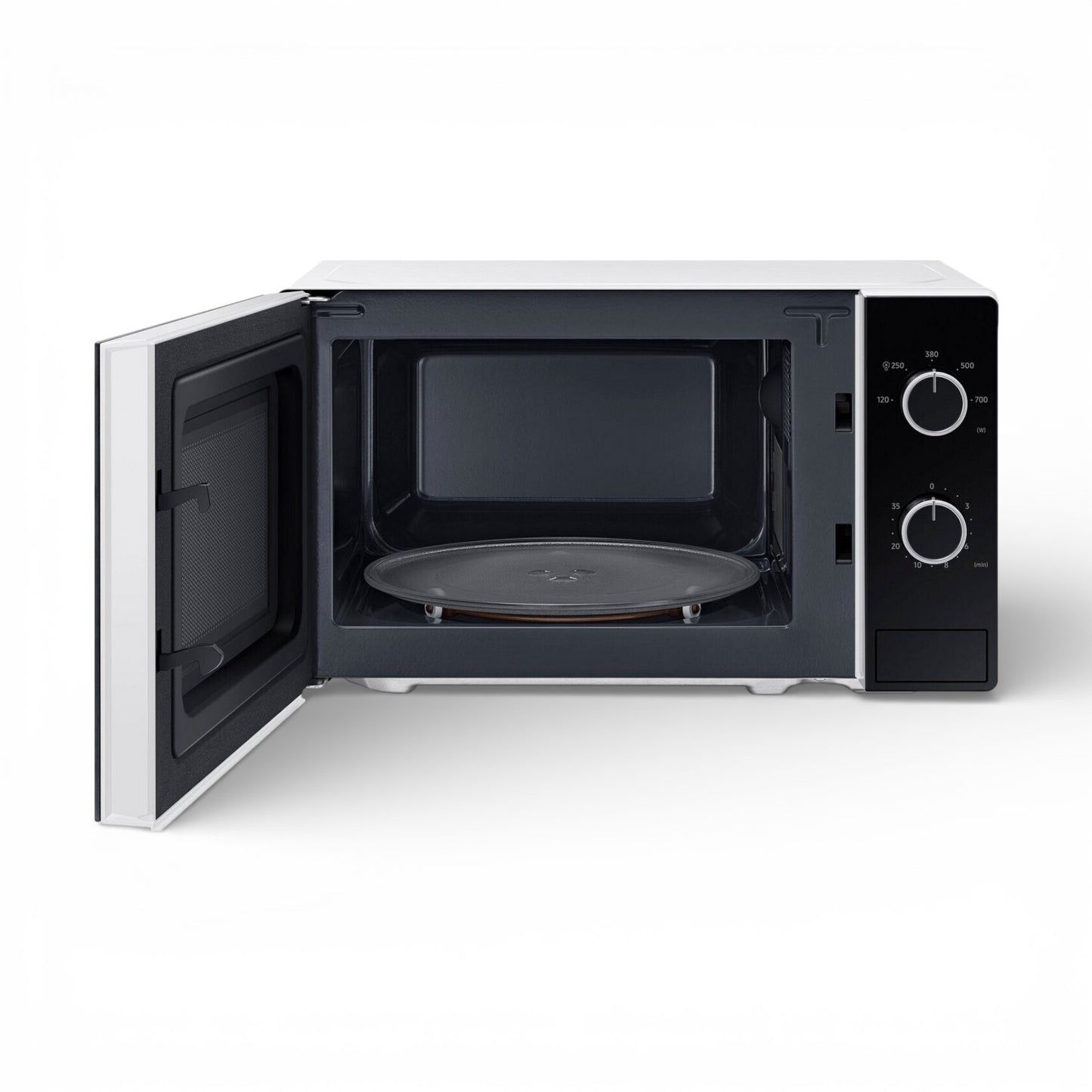 Samsung MS20A3010AH Mikrowelle weiß/schwarz Auftaufunktion 700 W