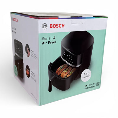 Bosch Heißluftfritteuse Air Fryer Serie 4 MAF462B0, 6,1l, 2 Heizelemente spülm.geeignet
