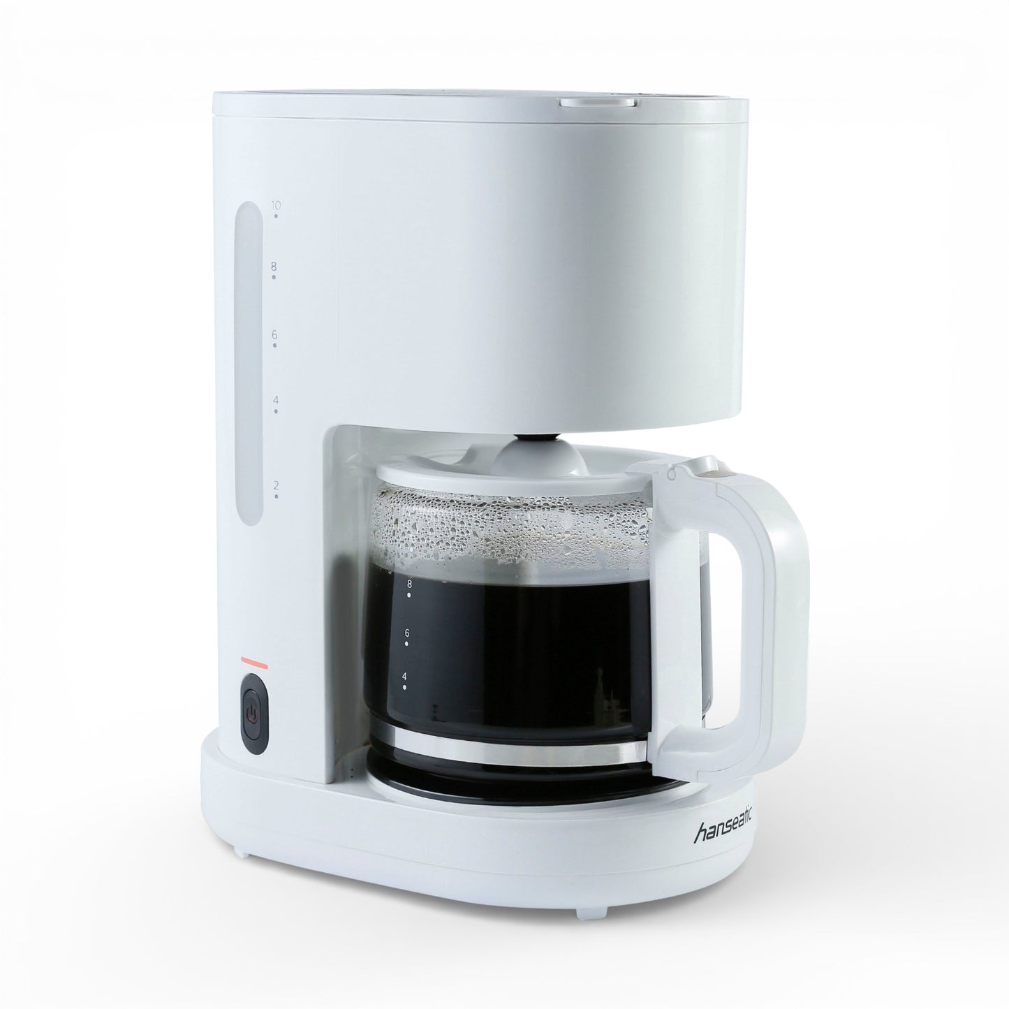 Hanseatic HCM125900WD Filterkaffeemaschine 1,25l Kaffeekanne, Korbfilter 1x4