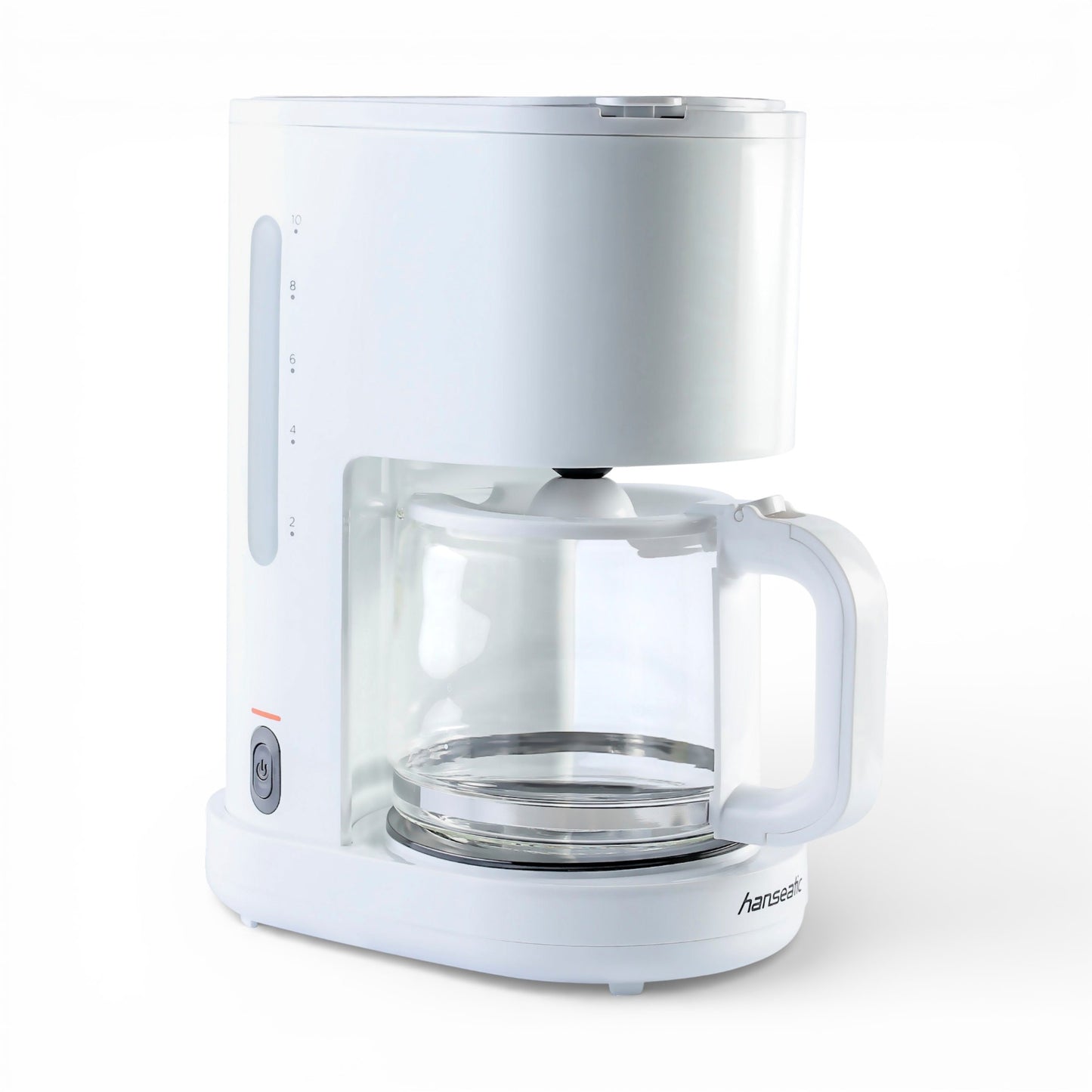 Hanseatic HCM125900WD Filterkaffeemaschine 1,25l Kaffeekanne, Korbfilter 1x4