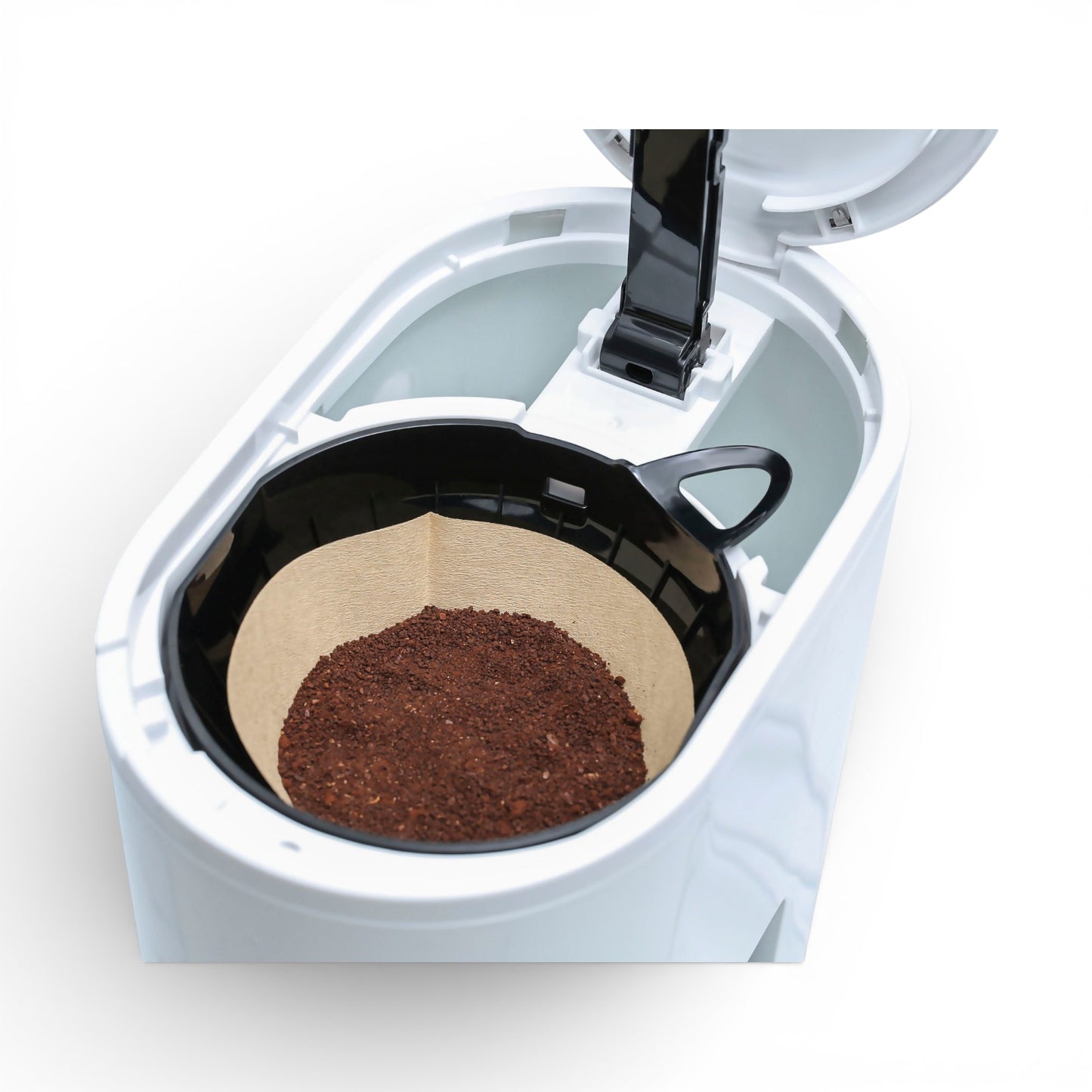 Hanseatic HCM125900WD Filterkaffeemaschine 1,25l Kaffeekanne, Korbfilter 1x4