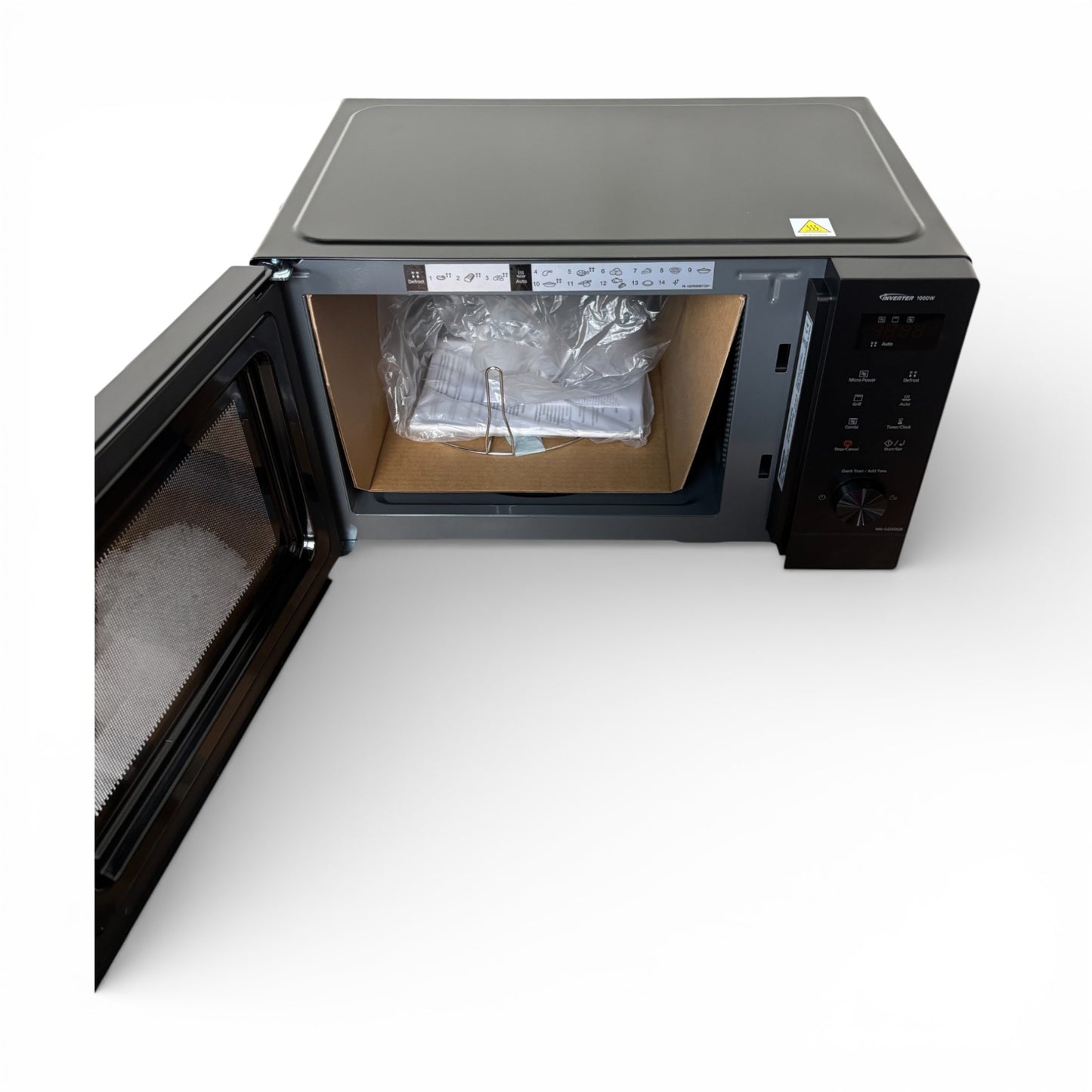 Panasonic Mikrowelle NN-GD35QBEPG mit Grillfunktion