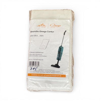 Eta 55853400195 Staubsaugerbeutel Contur XL passend für Omega Contur 12 St.