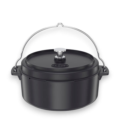 Rösle Grilltopf Dutch-Oven Vario Edelstahl 18/10 Gusseisen