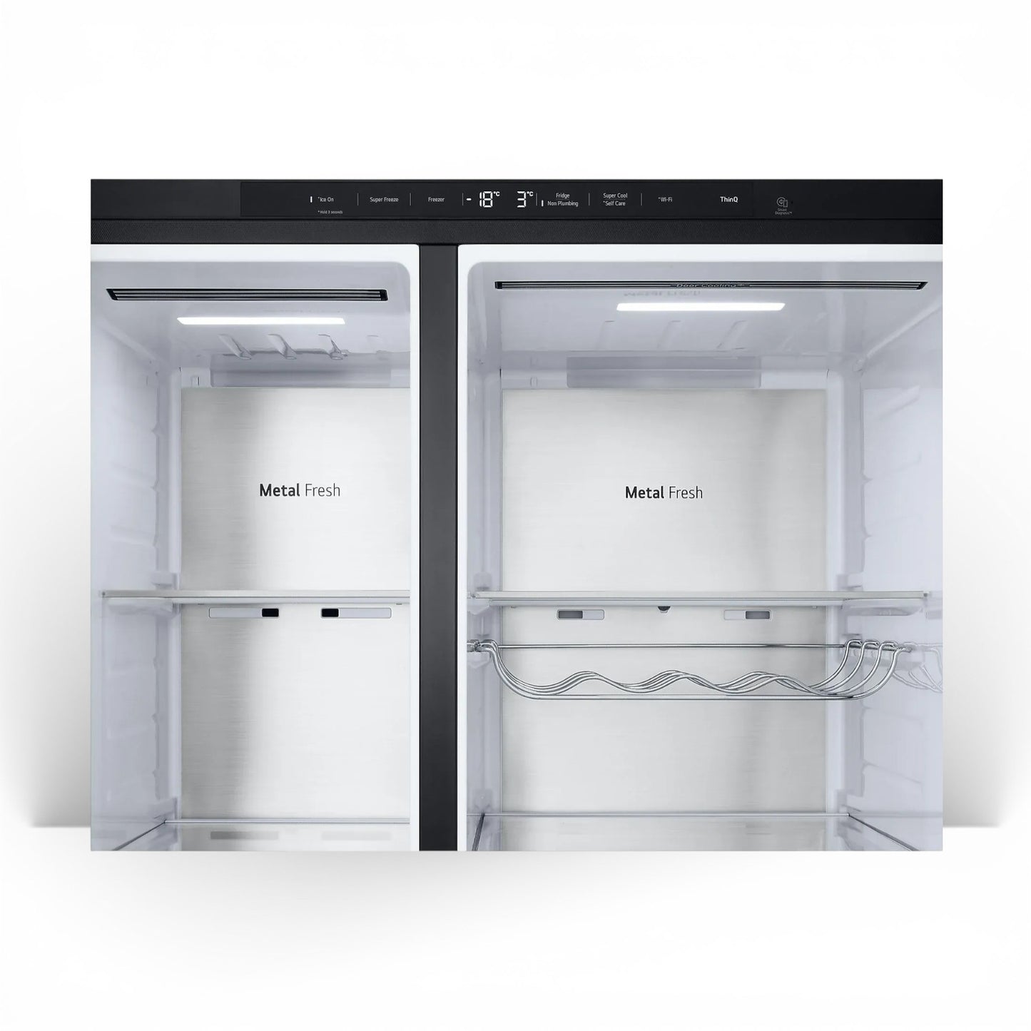 LG GSLE91EVAB Side-by-Side  Kühlschrank Eis- und Wasserspender No Frost