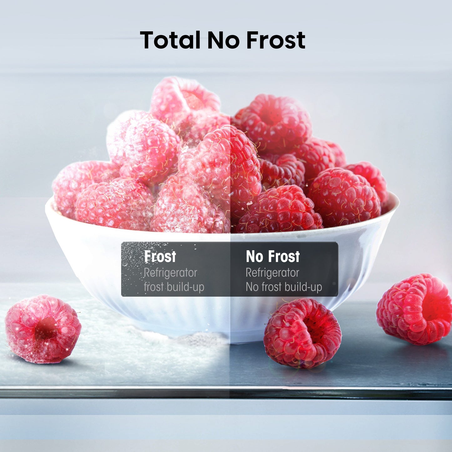 Hisense Side-by-Side Kühlschrank RS818N4TFC MetalCooling, No Frost Wassertank