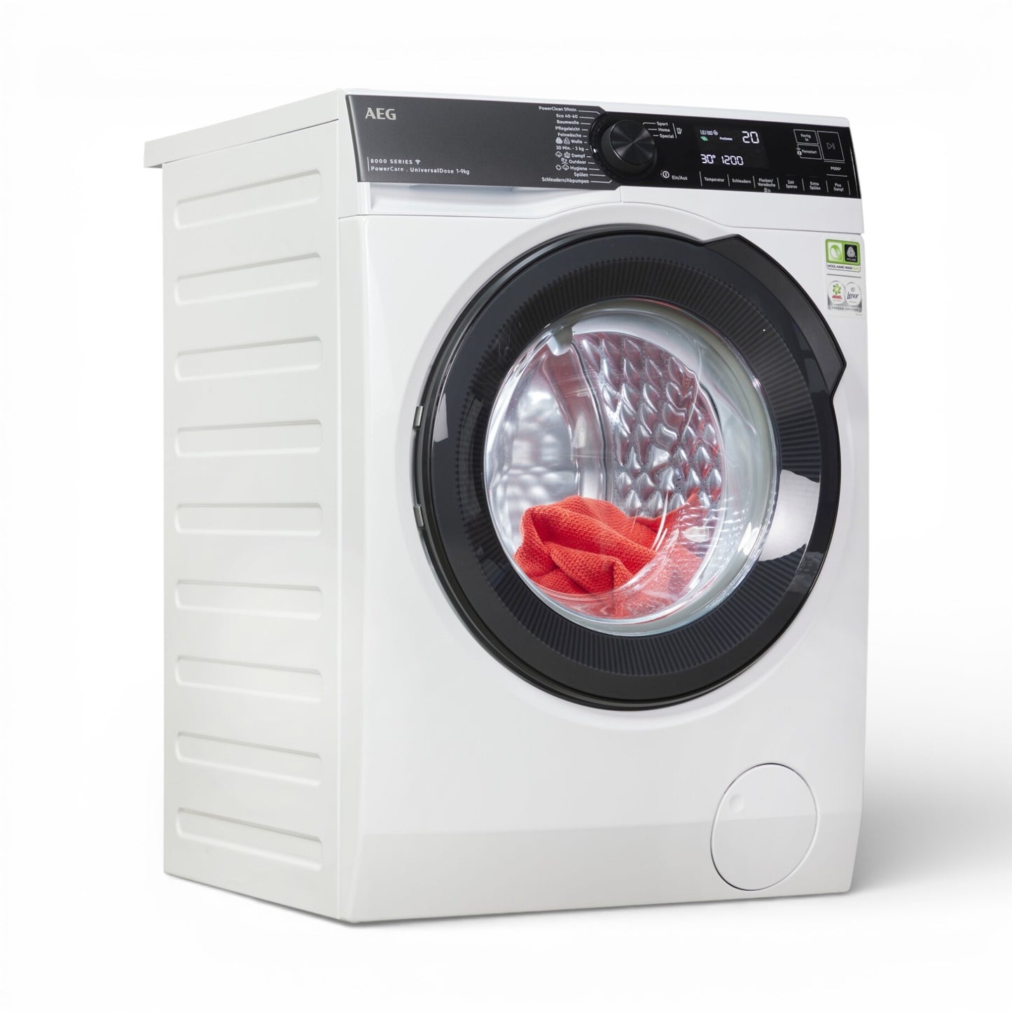 AEG LR8E75490 Serie 8000 Waschmaschine UniversalDose ProSteam® 9 kg1400 U/min