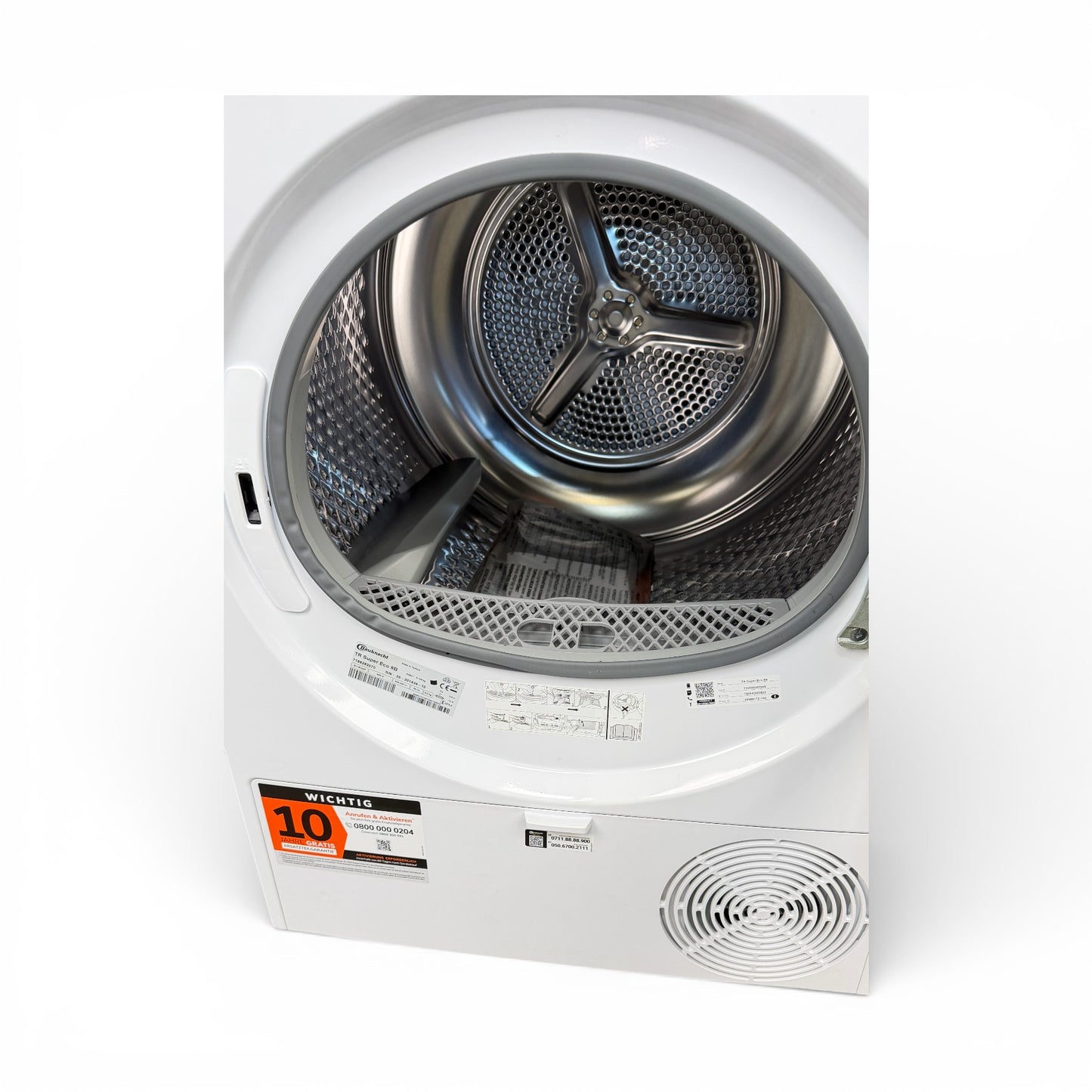 Bauknecht TR Super Eco 8B Wärmepumpentrockner 8 kg