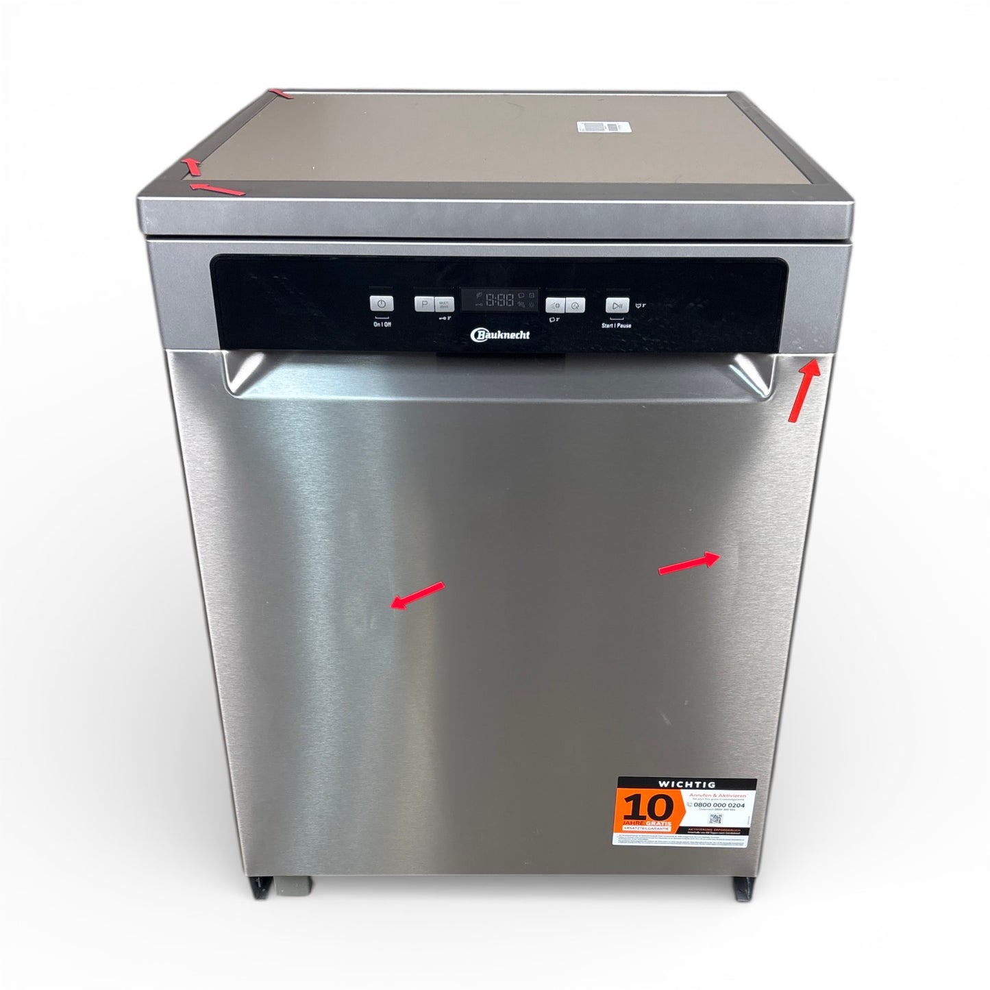 Bauknecht OBIC Ecosilent 9760 vollintegrierbarer Geschirrspüler ActiveDry